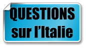 QUESTIONS  sur l'Italie